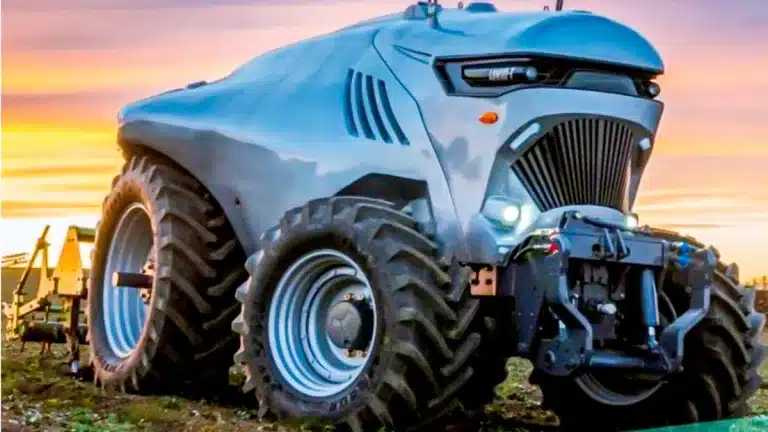 El tractor Honghu T70.