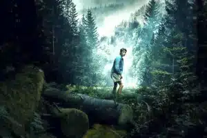 Perdido en la montaña