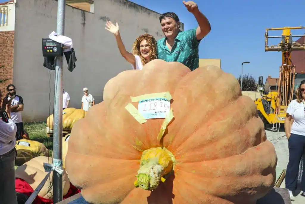 Récord de España de calabaza