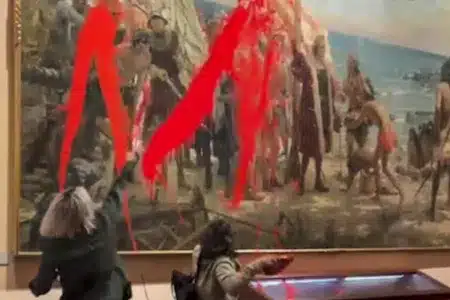 activistas cuadro pintura museo Madrid