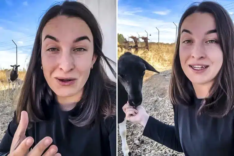 agricultora lección vegana