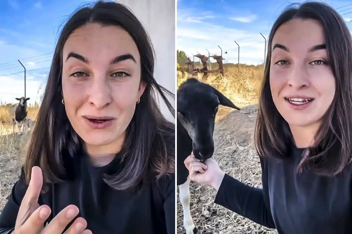 agricultora lección vegana