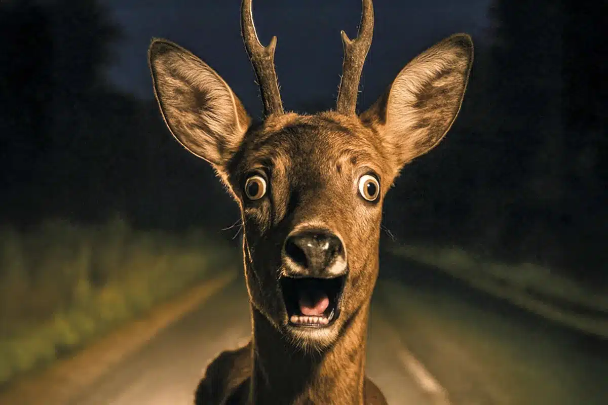 Un susto bestial campaña accidentes tráfico con animales Navarra