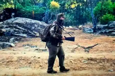 La imagen captada por la Guardia Civil.