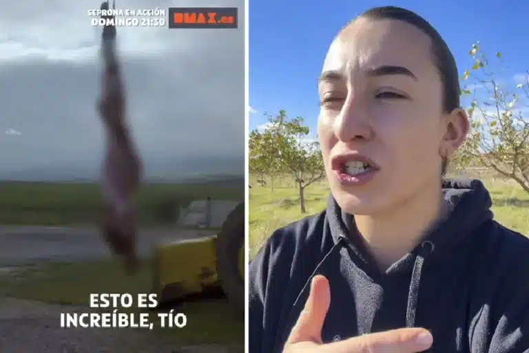 joven ganadera critica DMAX