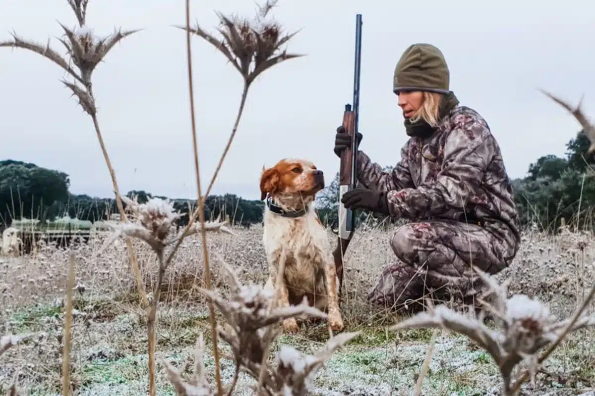 no pasar frío caza