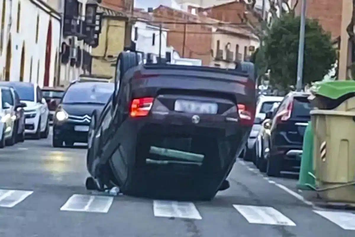 Agricultor lección coche garaje