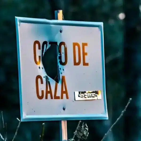 tablilla coto caza rota
