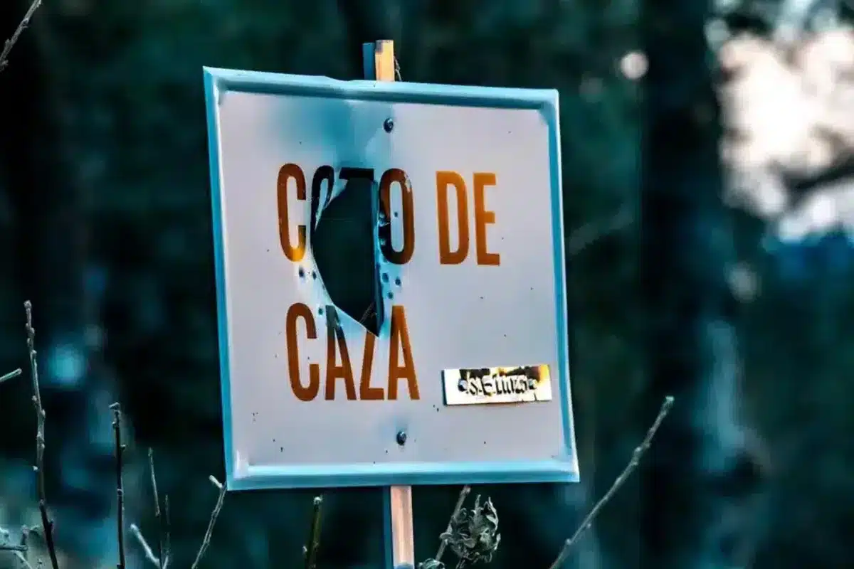 tablilla coto caza rota