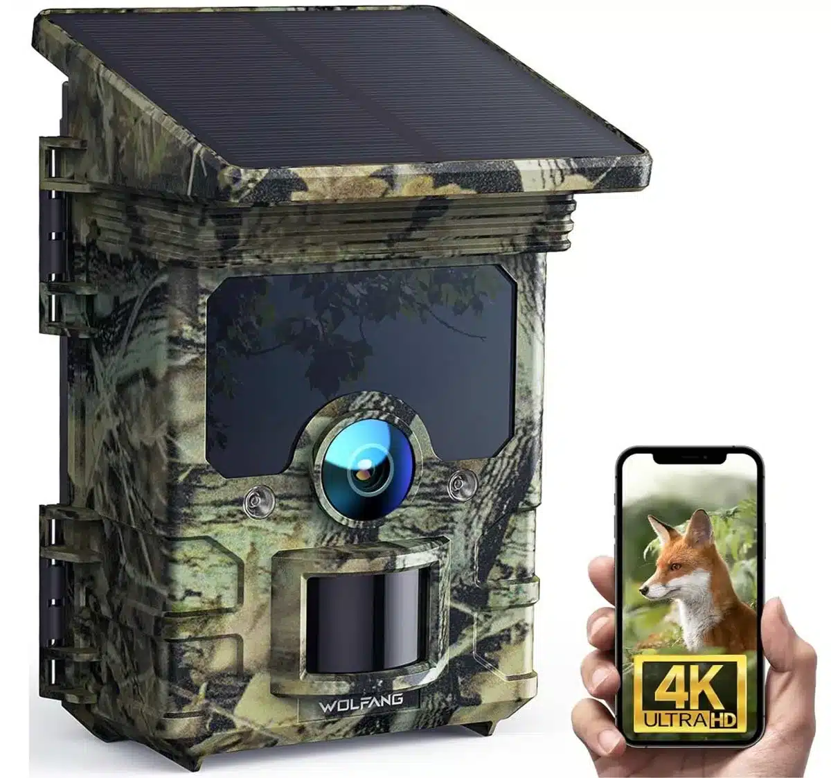 Cámara trampa solar.