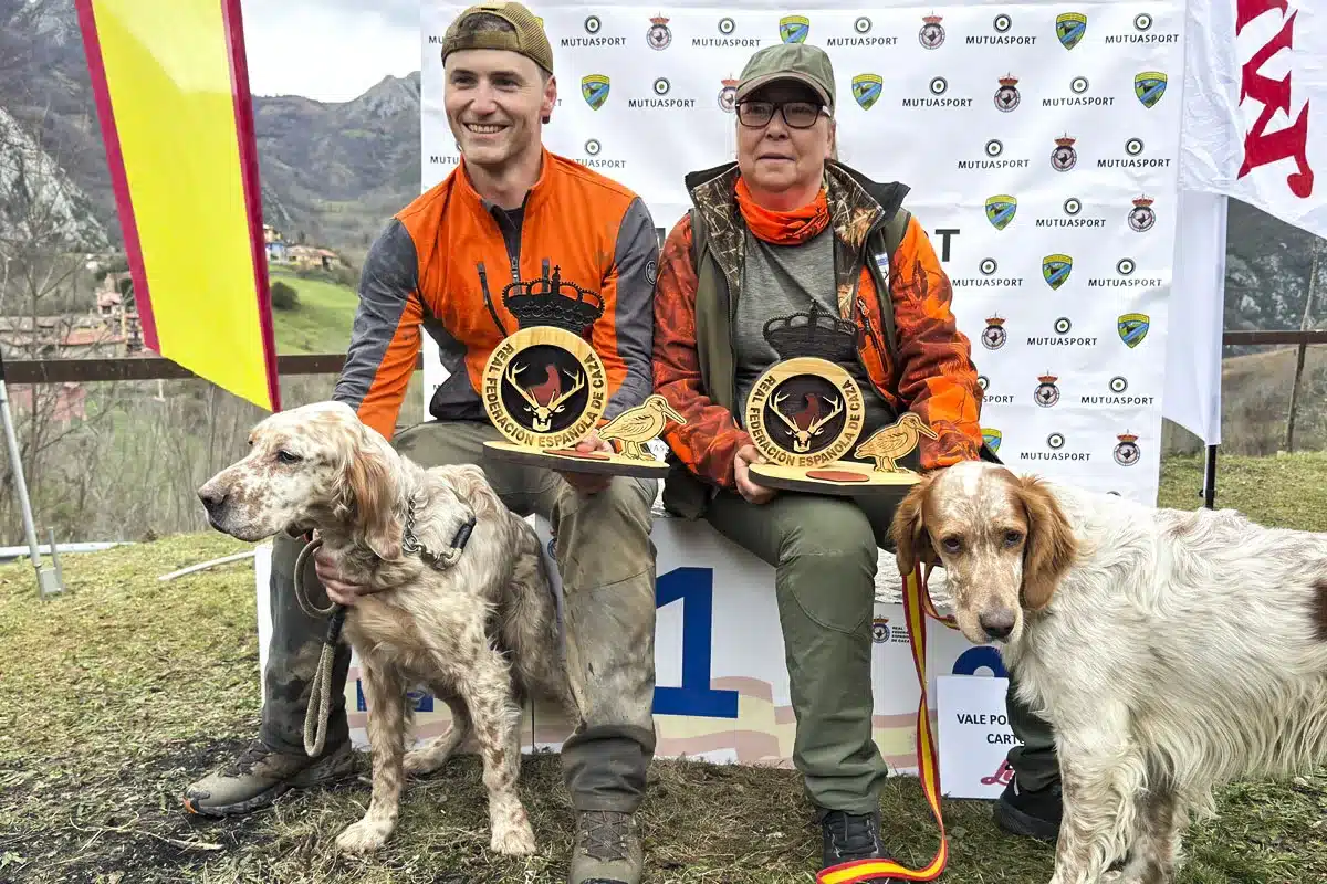 Campeones caza becadas