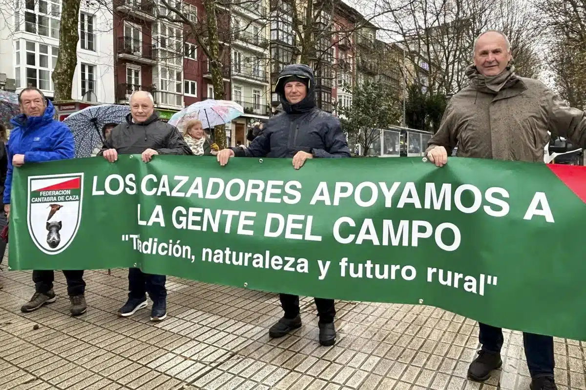 Cazadores apoyan agricultores contra acuerdo UE Mercosur