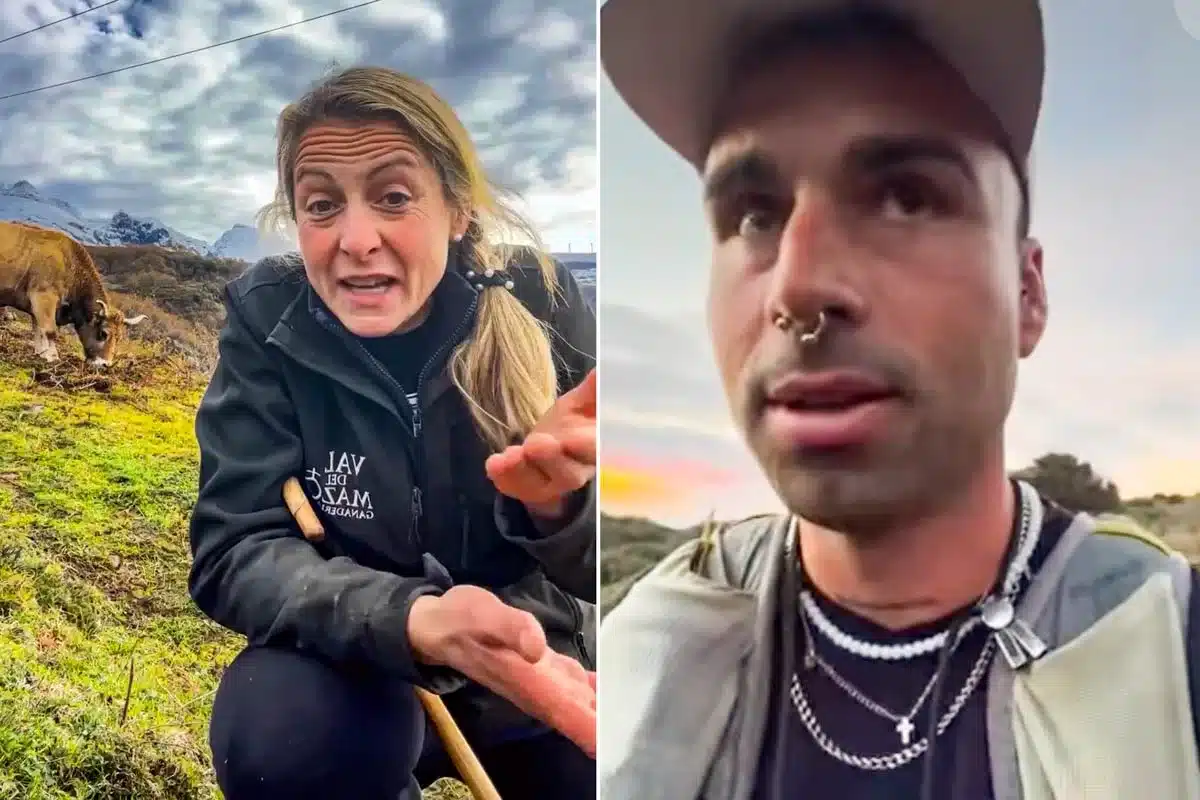 Marta García responde al ciclista.