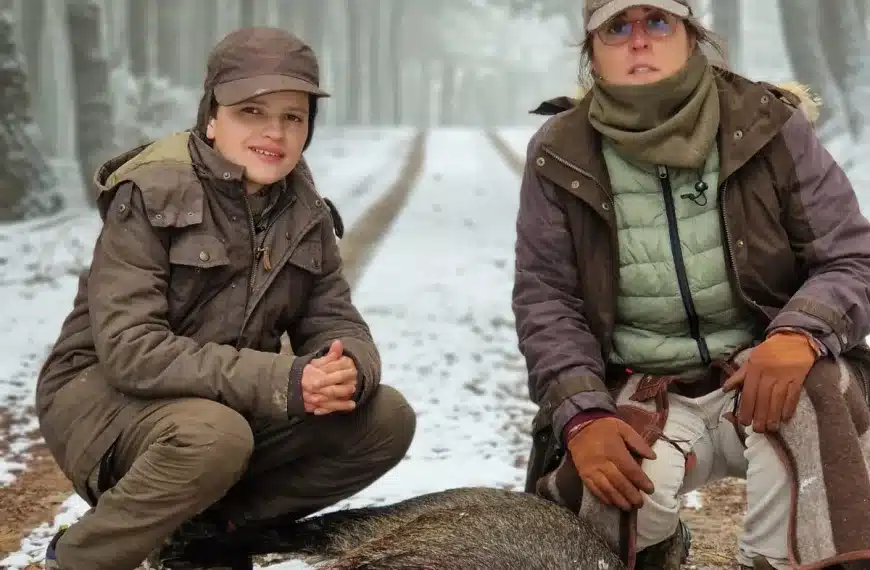 ¿Quién dijo frío? Cazando jabalíes bajo cero en Salamanca