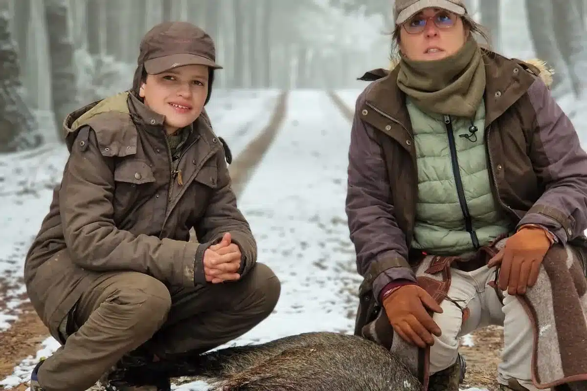 ¿Quién dijo frío? Cazando jabalíes bajo cero en Salamanca