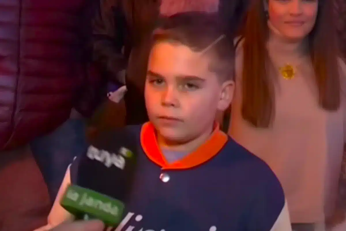 El niño protagonista de la peculiar carta a los Reyes Magos.