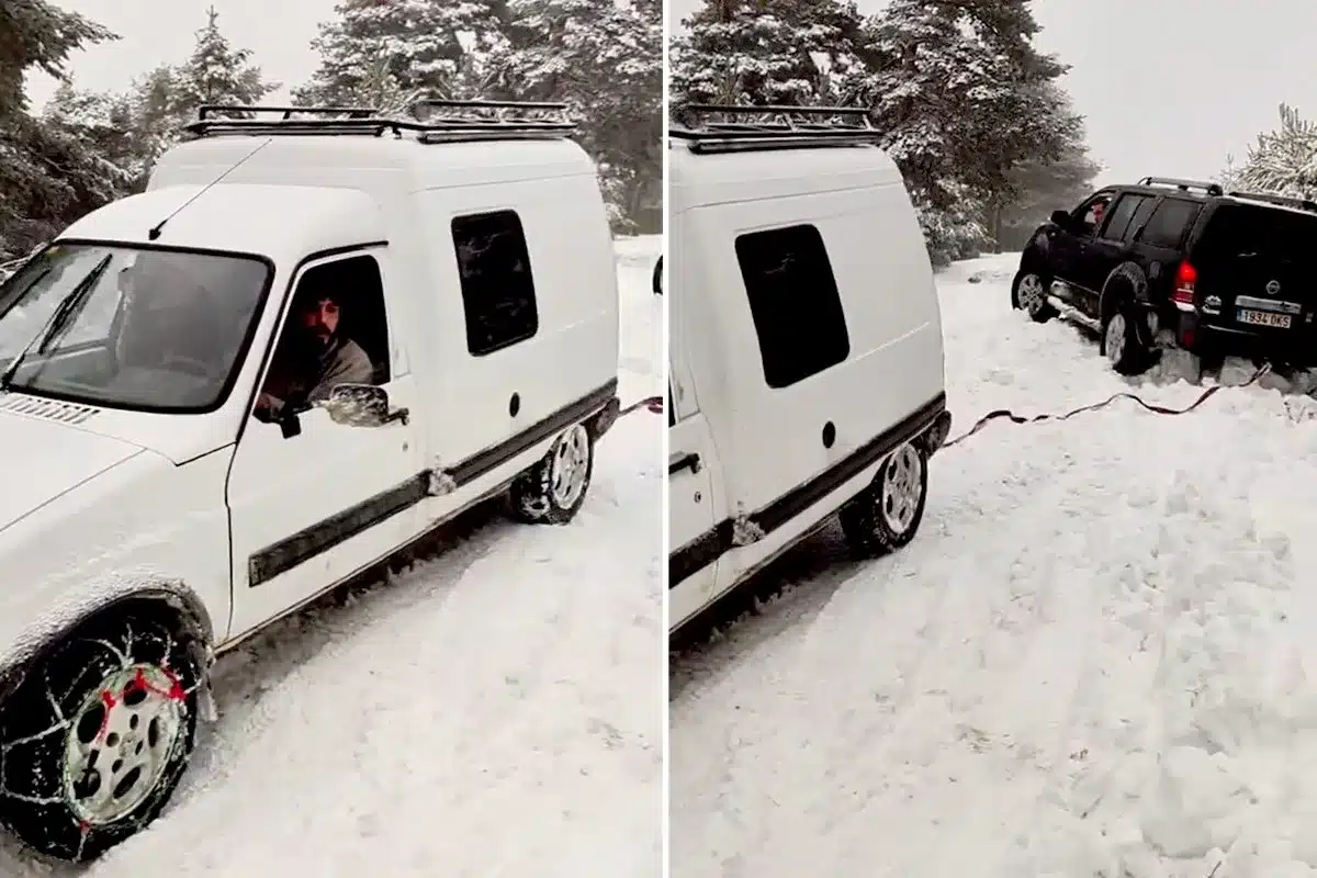 Citroën C15 rescata Nissan Pathfinder comentarios se salen de control