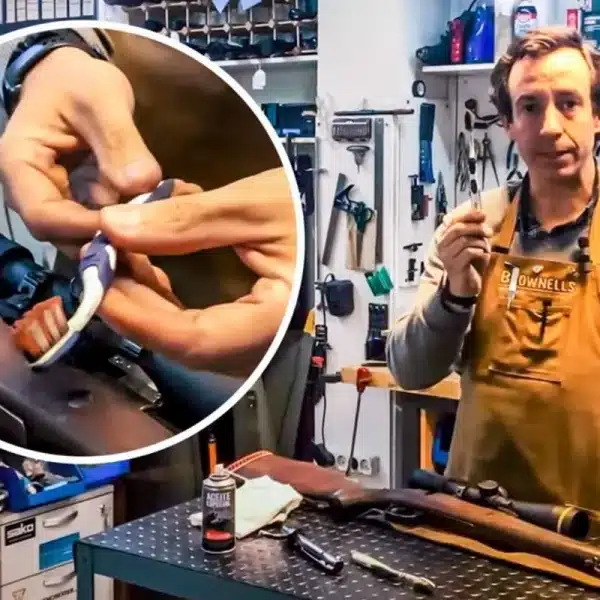 cómo limpiar arma de caza