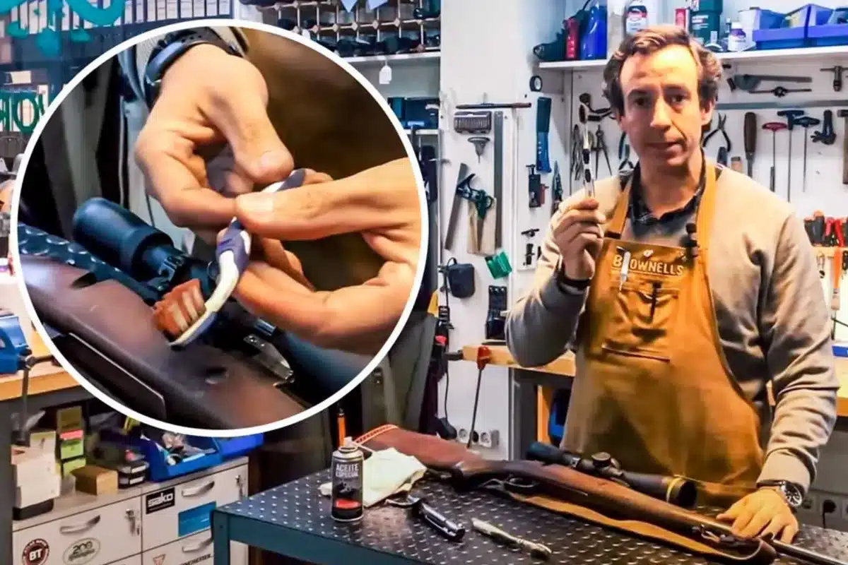 cómo limpiar arma de caza