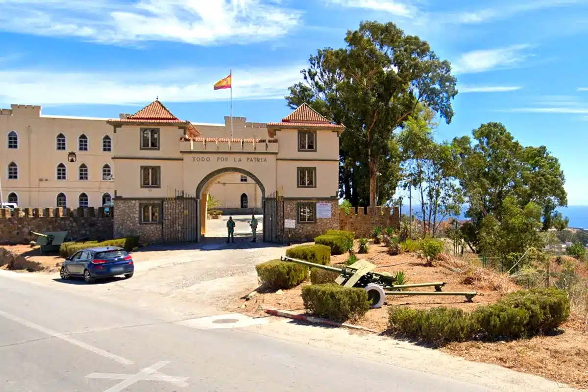 Tercio Duque de Alba- 2° de La Legión en Ceuta. © Google