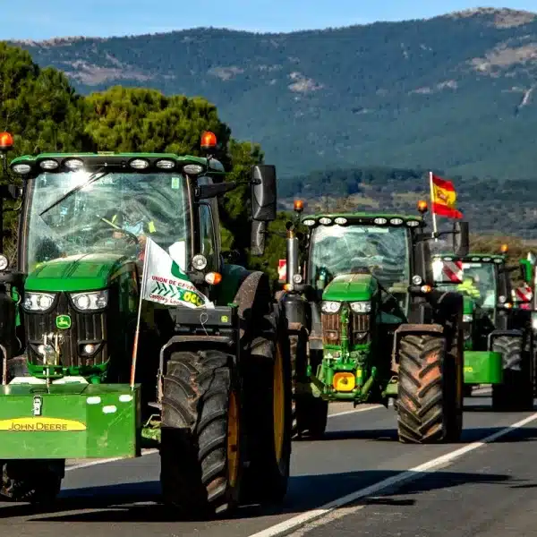 manifestación agricultores Madrid