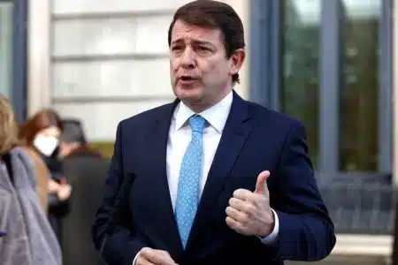 El presidente de la Junta de Castilla y León, Alfonso Fernández Mañueco.