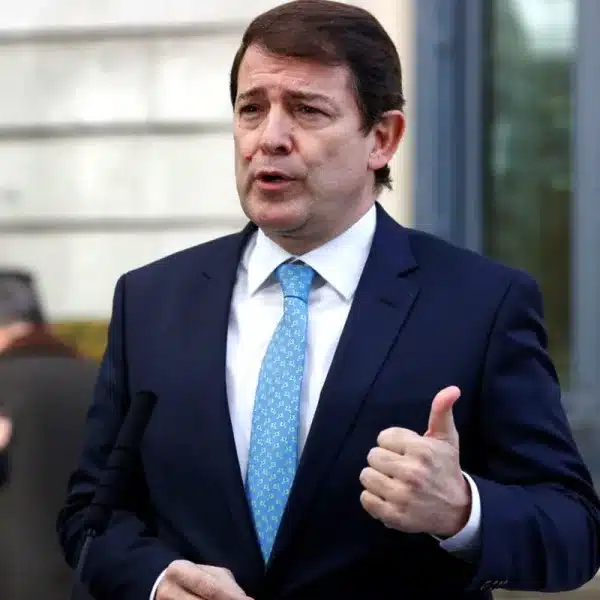 El presidente de la Junta de Castilla y León, Alfonso Fernández Mañueco.