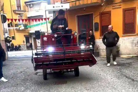 La pequeña cosechadora. © TikTok