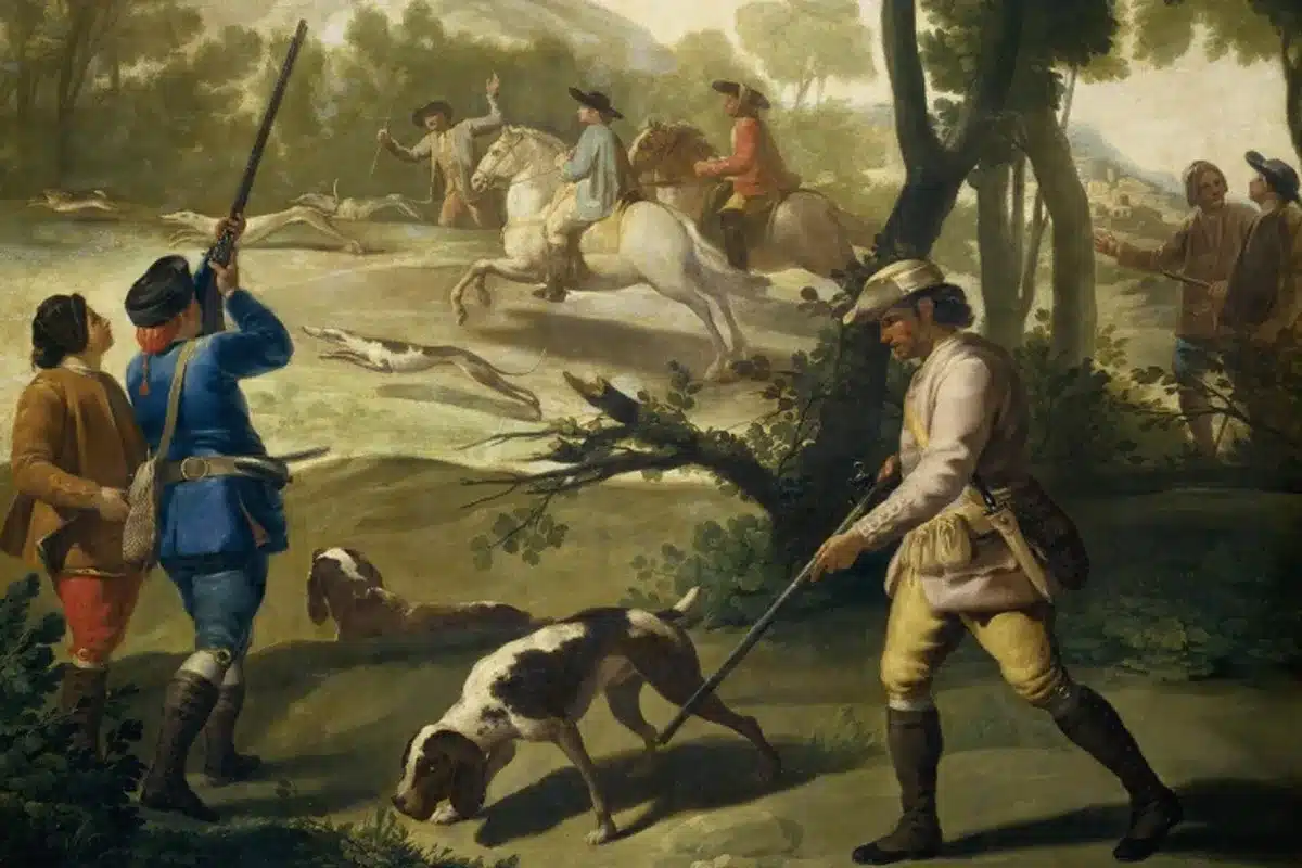 Partida de caza Museo del Prado