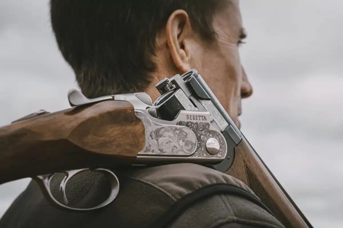 Detalle de la báscula de la Beretta Ultraleggero Silver.