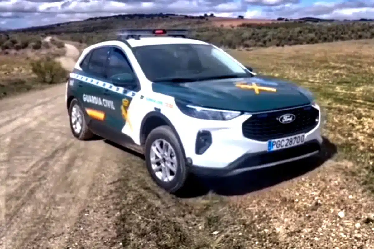 coche Seprona patina