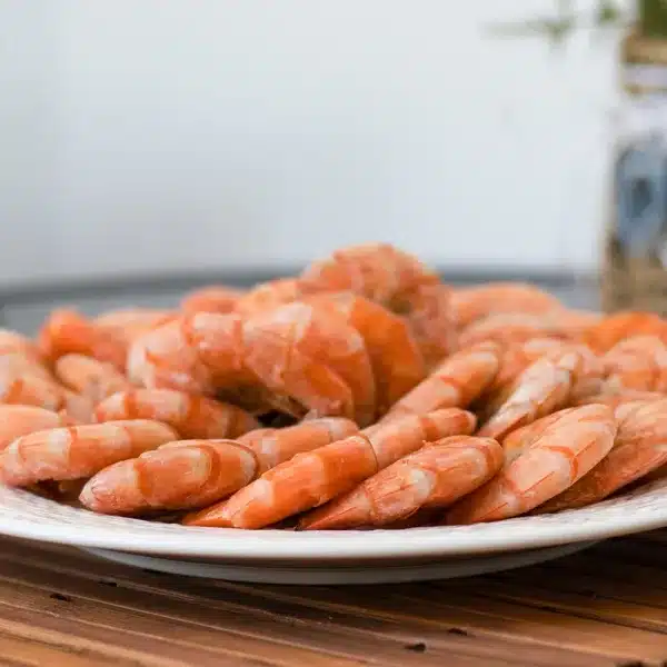 langostino café plato