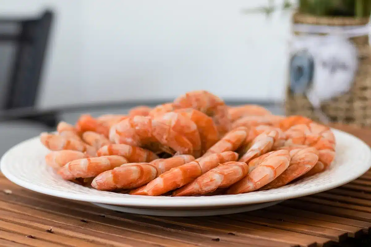 langostino café plato