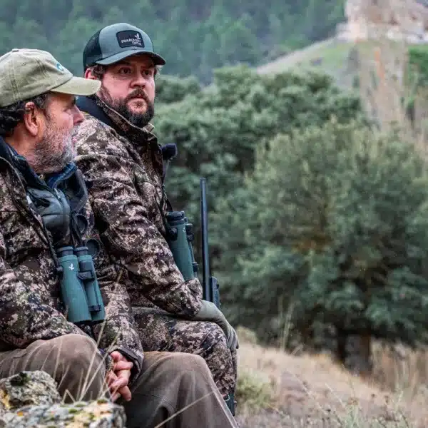 Rececho macho montés padre e hijo