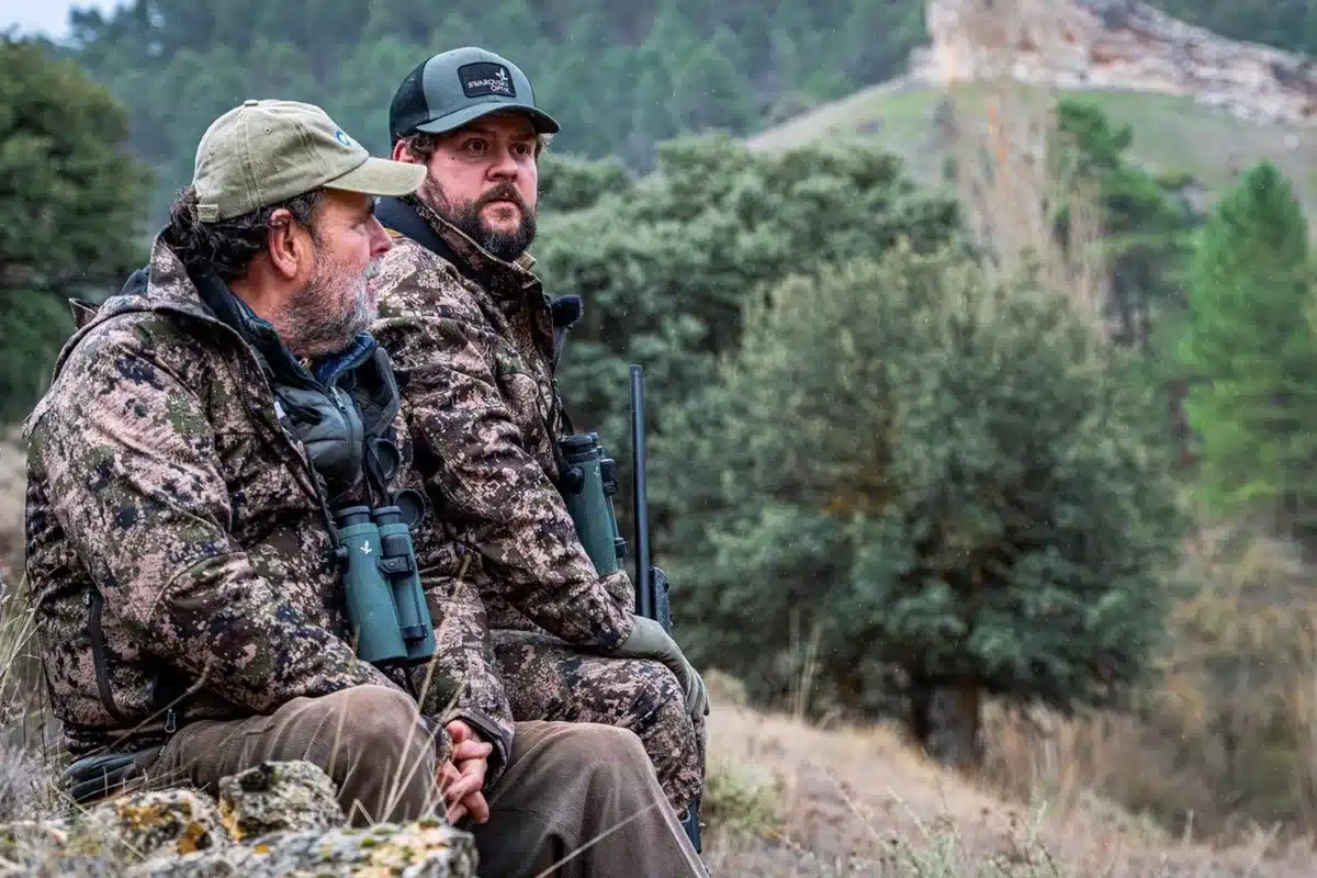 Rececho macho montés padre e hijo