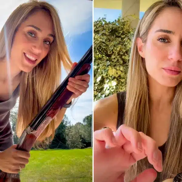 Andrea Neira comparte sus experiencias de caza y tiro el redes sociales.