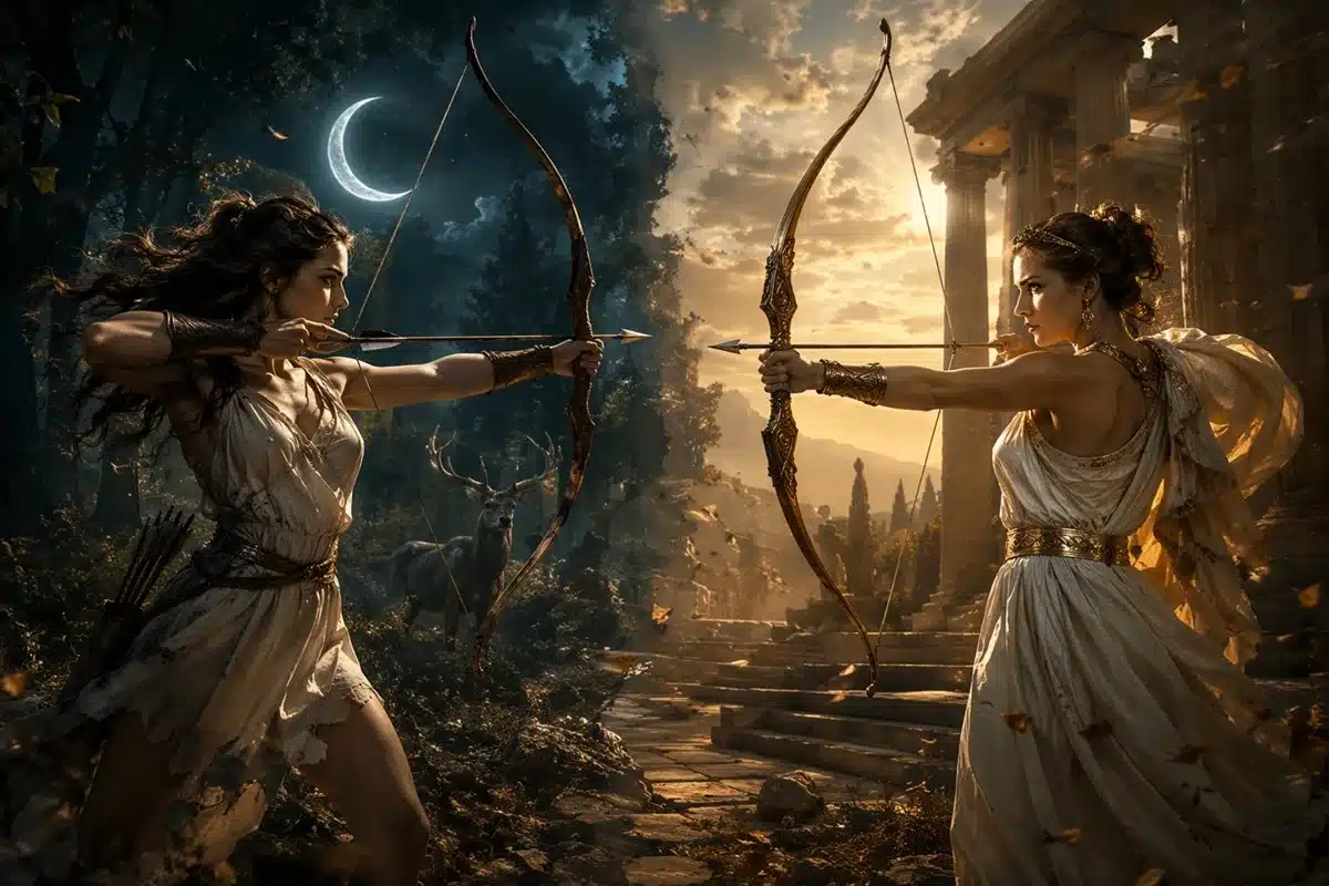 Artemisa o Diana diosa de la caza