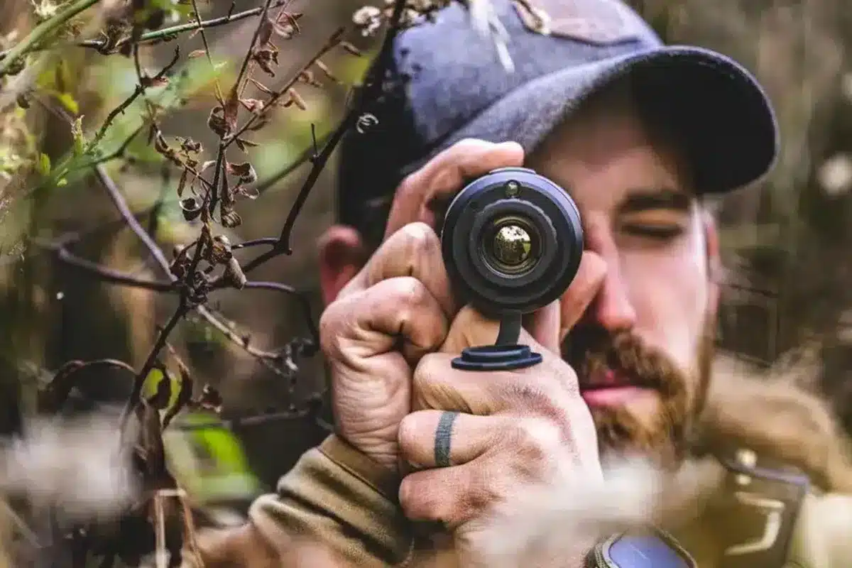 denunciado monocular térmico