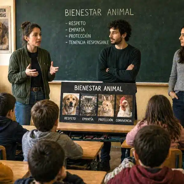 Ley Bienestar Animal colegios animalistas