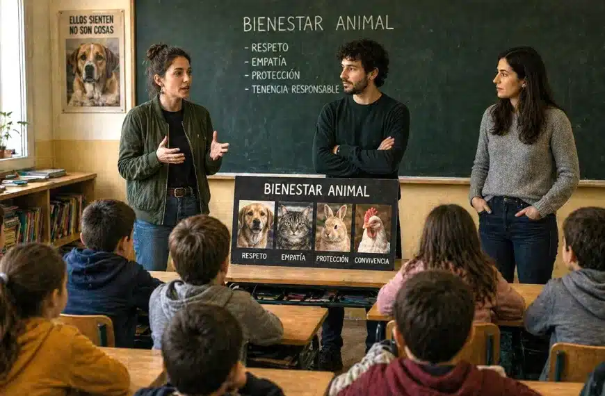 Ley Bienestar Animal colegios animalistas