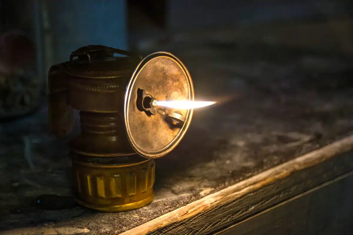 lámpara de carburo