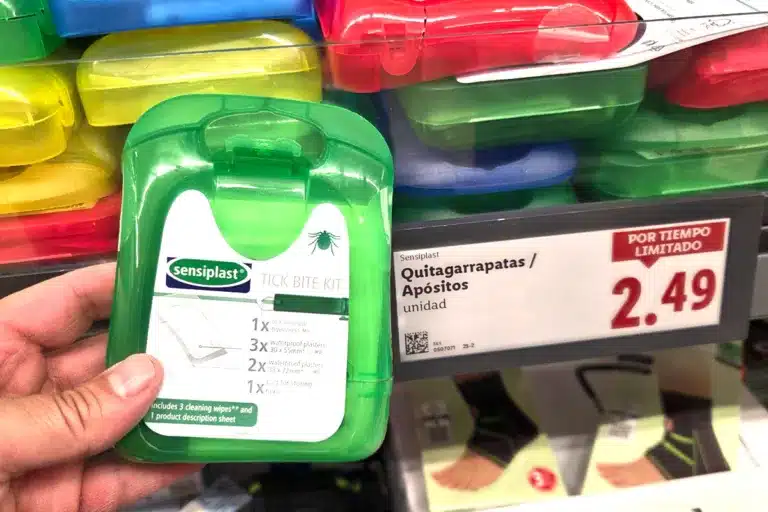 Quitagarrapatas Sensiplast Lidl