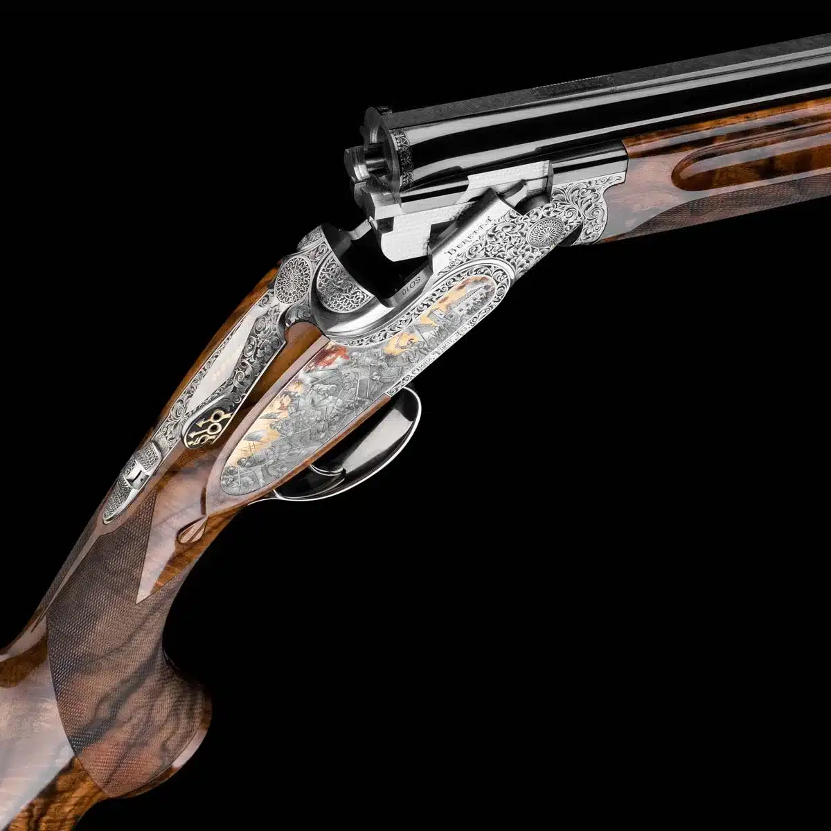 vista superior de la báscula de la La SO10 ELL History de Beretta.