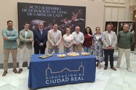 Acto solidario donación carne de caza ASICCAZA