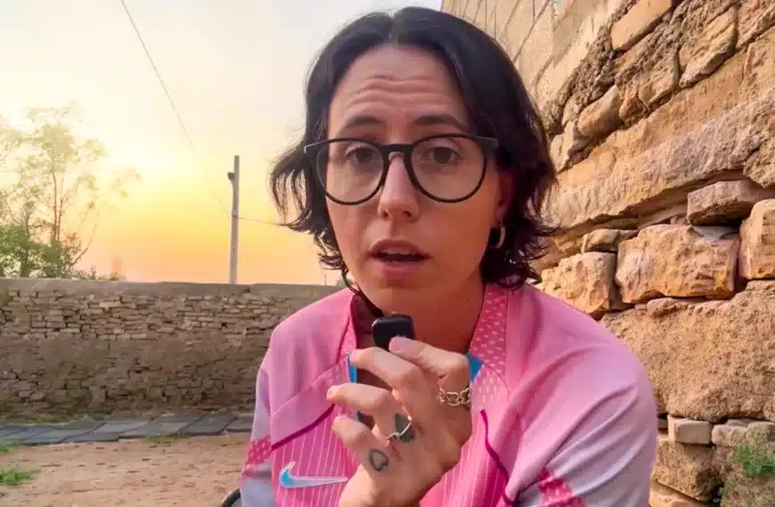 Victoria, en el vídeo.