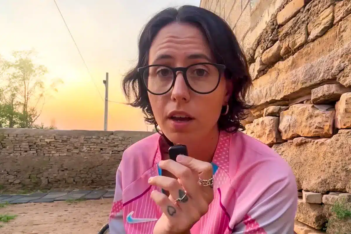 Victoria, en el vídeo.