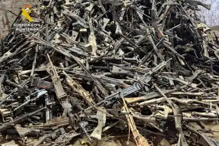 Guardia Civil armas heredadas arsenal