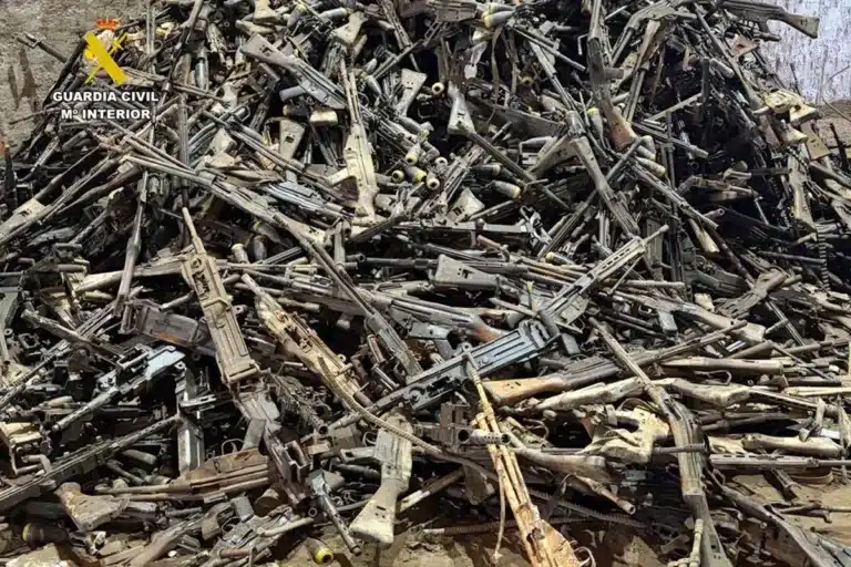 Guardia Civil armas heredadas arsenal