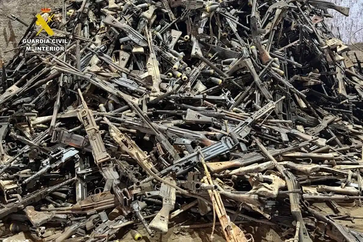 Guardia Civil armas heredadas arsenal