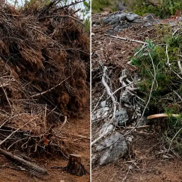 Un guarda rural muestra el motivo por el que se producen los incendios en el campo español: «Esto es cambio climático»